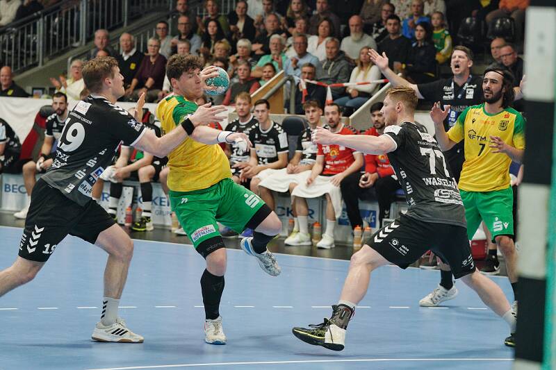 Hagen geschlagen: Nordhorn-Lingen gewinnt auswärts mit 38:33
