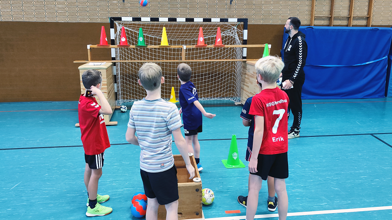 Handballtag an Nordhorner Schule