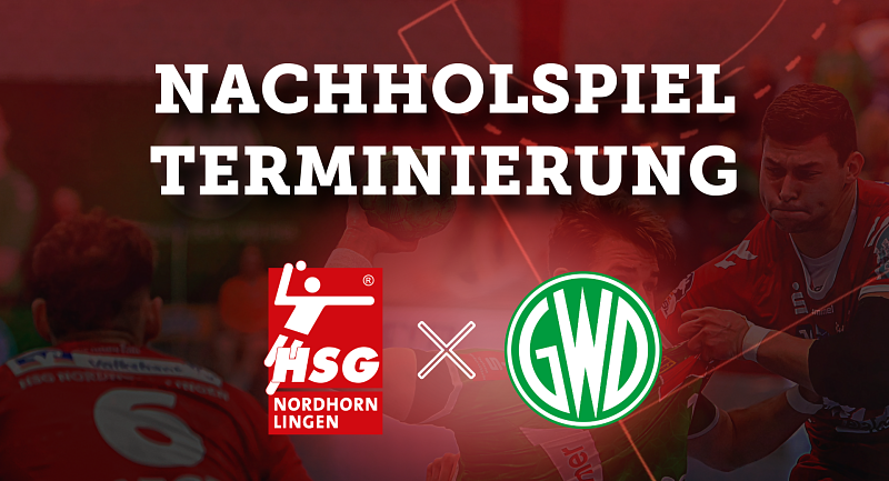 Die Partie HSG Nordhorn-Lingen vs. GWD Minden wurde neu terminiert