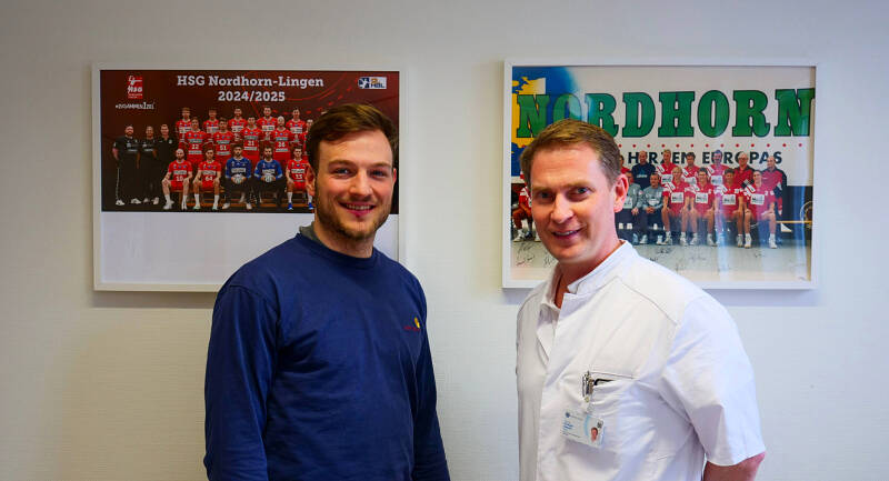 EUREGIO-KLINIK als langjähriger Partner der HSG Nordhorn-Lingen