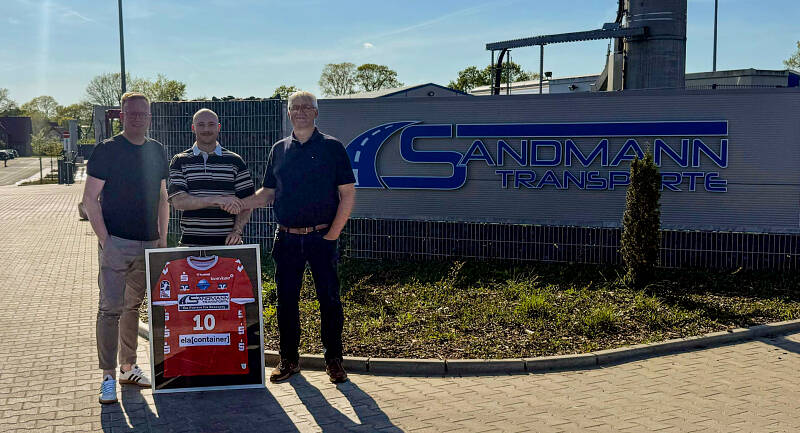Sandmann Transporte und HSG verlängern Zusammenarbeit