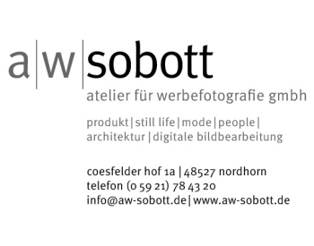 a | w | sobott atelier für werbefotografie